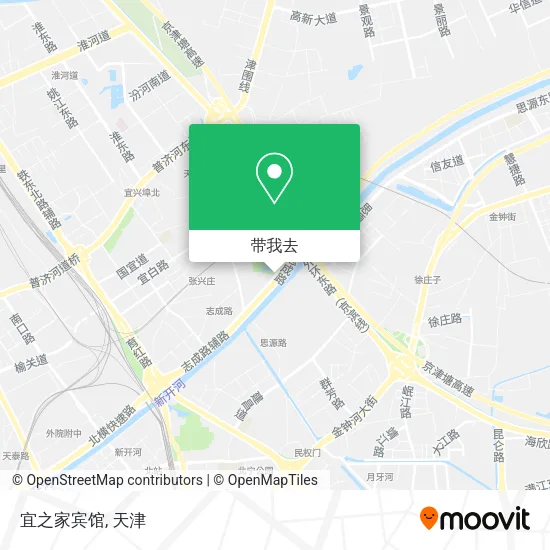 宜之家宾馆地图