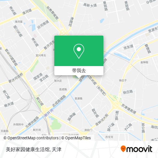 美好家园健康生活馆地图
