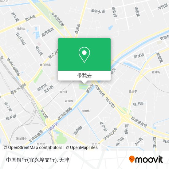中国银行(宜兴埠支行)地图