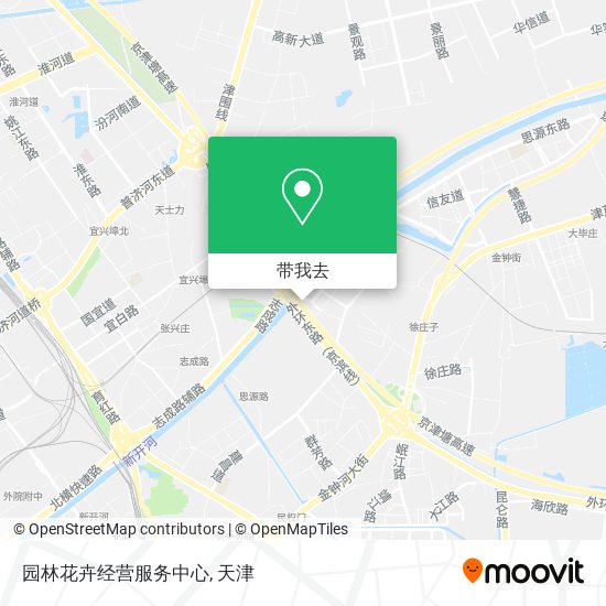 园林花卉经营服务中心地图