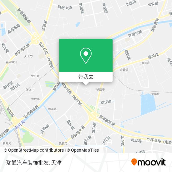 瑞通汽车装饰批发地图