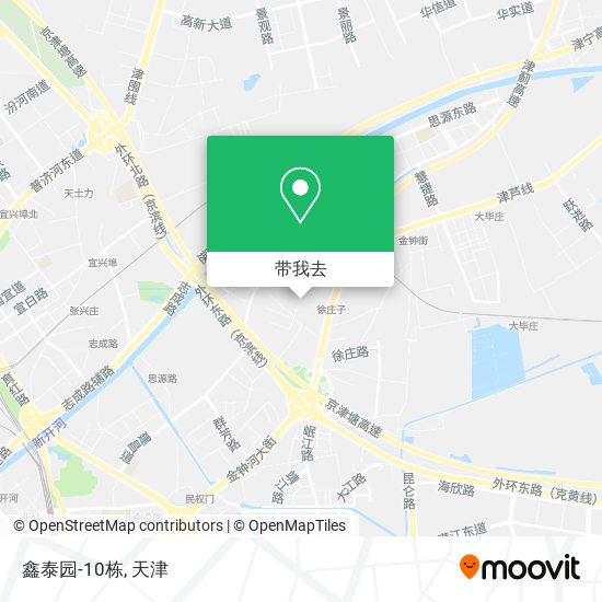 鑫泰园-10栋地图