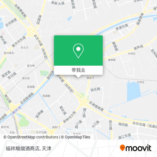 福祥顺烟酒商店地图