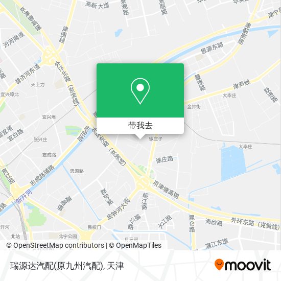 瑞源达汽配(原九州汽配)地图
