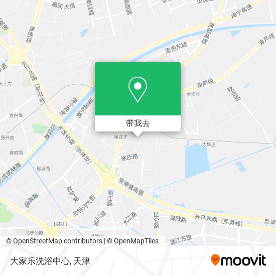 大家乐洗浴中心地图
