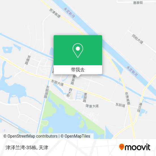 津泽兰湾-35栋地图