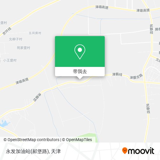 永发加油站(郝堡路)地图