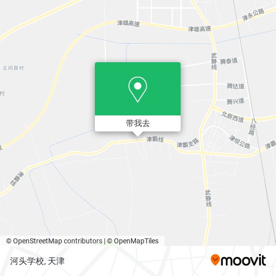 河头学校地图