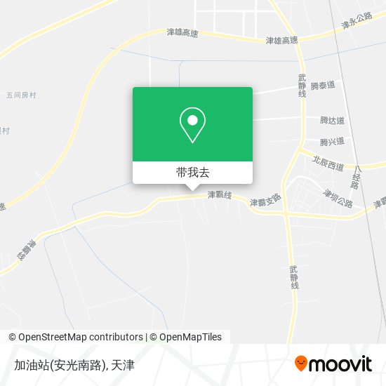 加油站(安光南路)地图