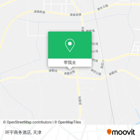 环宇商务酒店地图
