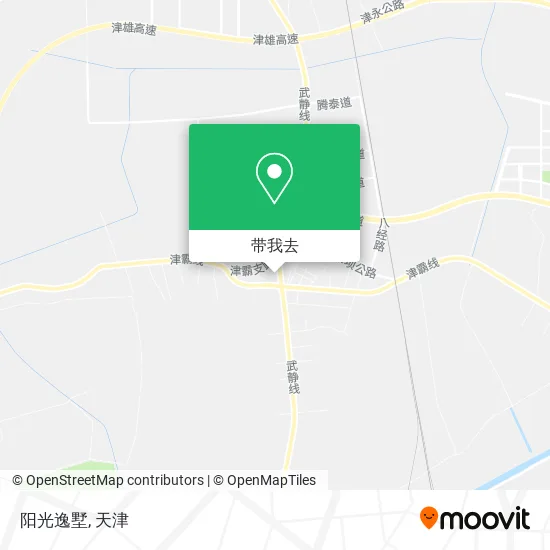 阳光逸墅地图