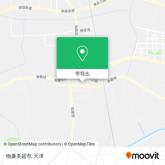 物廉美超市地图