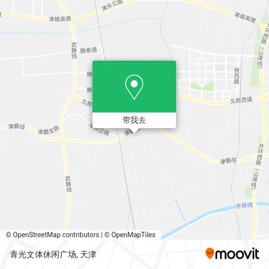 青光文体休闲广场地图
