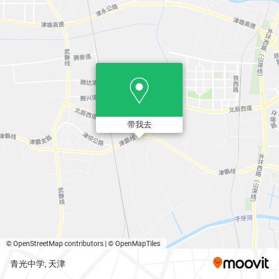 青光中学地图