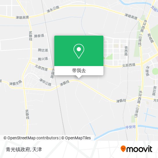 青光镇政府地图