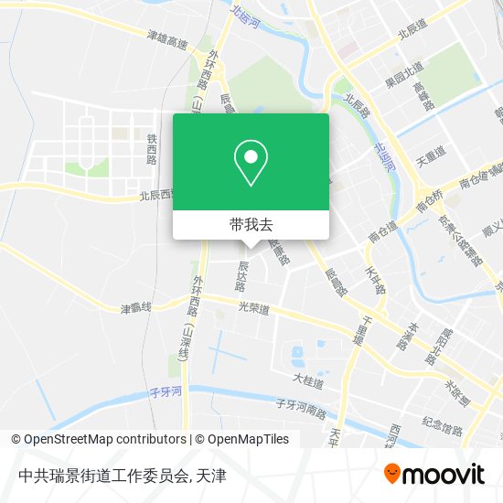 中共瑞景街道工作委员会地图