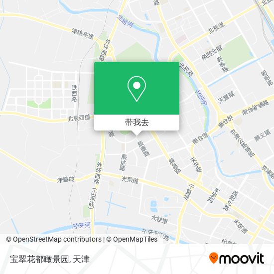 宝翠花都瞰景园地图