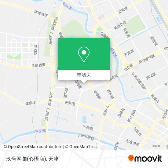 玖号网咖(心语店)地图
