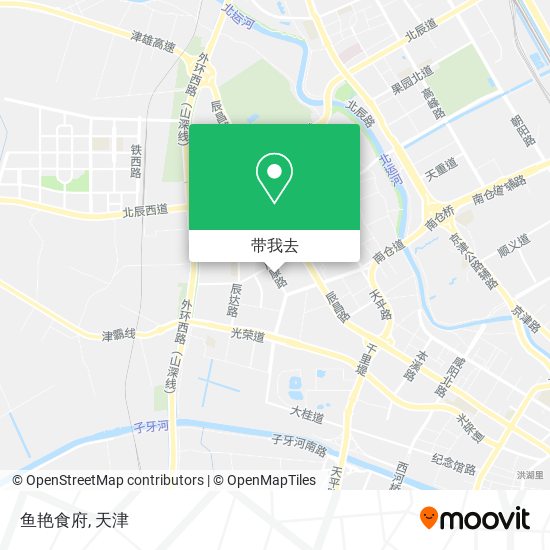 鱼艳食府地图