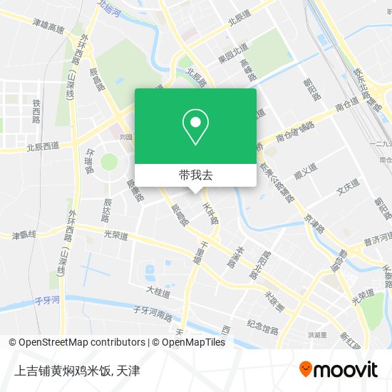 上吉铺黄焖鸡米饭地图