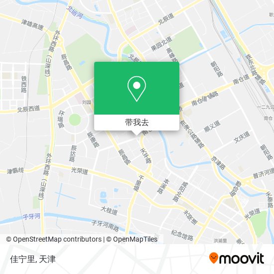 佳宁里地图