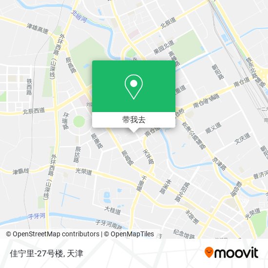佳宁里-27号楼地图
