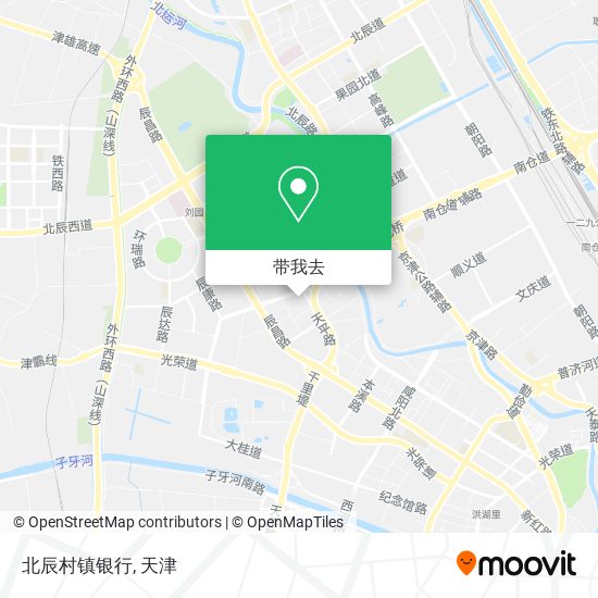 北辰村镇银行地图