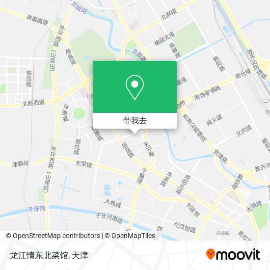龙江情东北菜馆地图