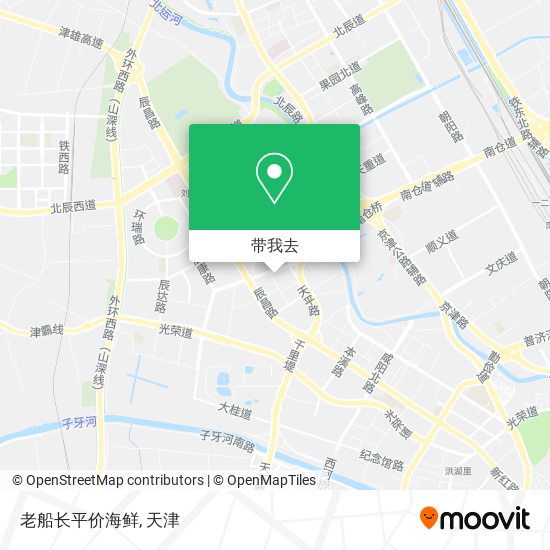 老船长平价海鲜地图
