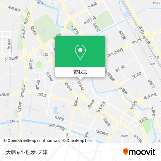 大韩专业理发地图