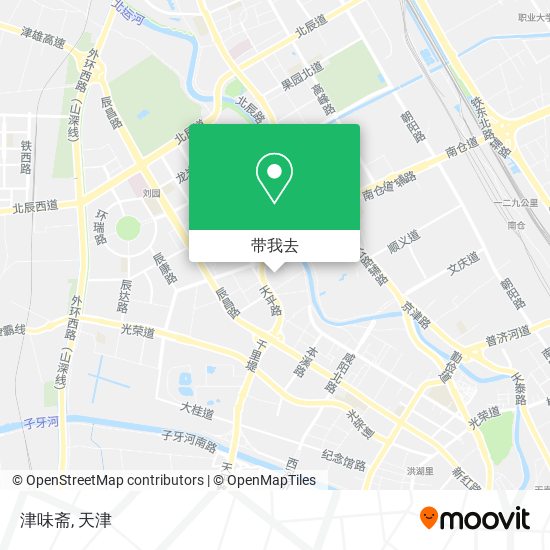 津味斋地图