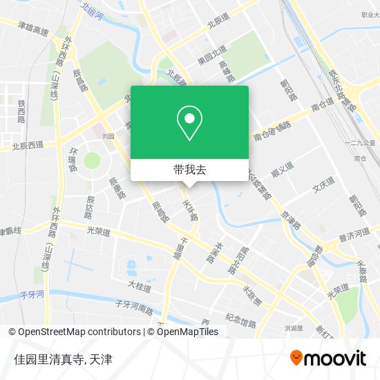 佳园里清真寺地图