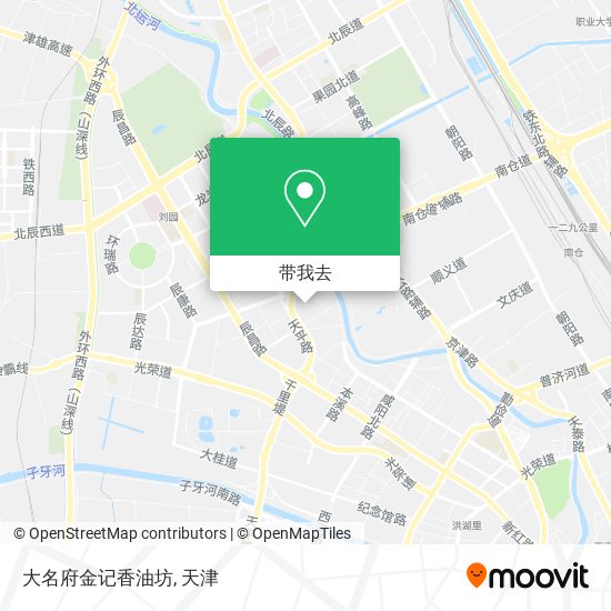 大名府金记香油坊地图