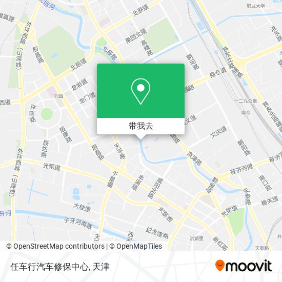 任车行汽车修保中心地图