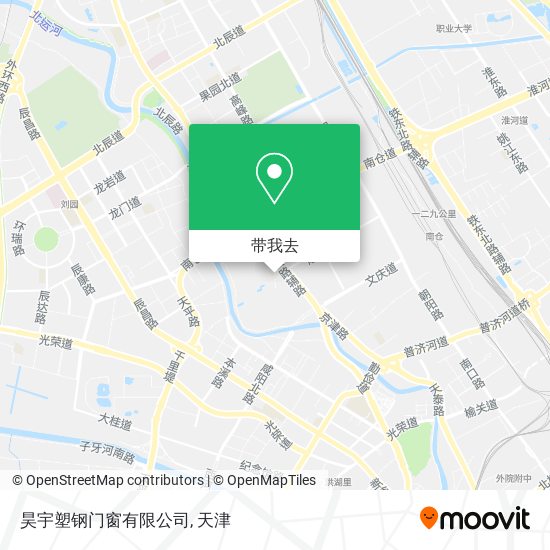 昊宇塑钢门窗有限公司地图