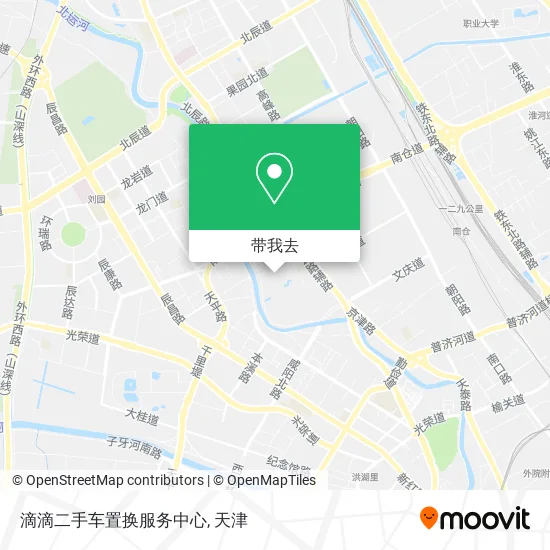 滴滴二手车置换服务中心地图