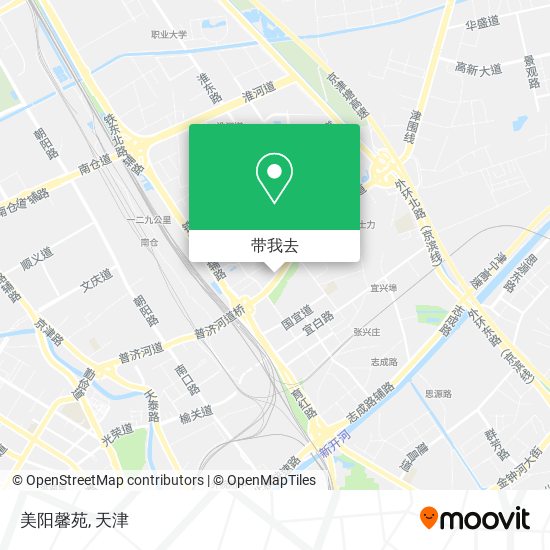 美阳馨苑地图