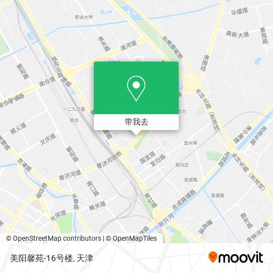 美阳馨苑-16号楼地图