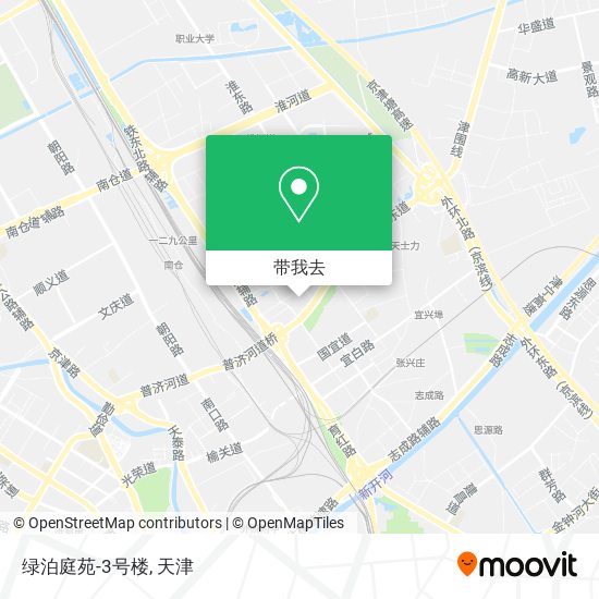 绿泊庭苑-3号楼地图