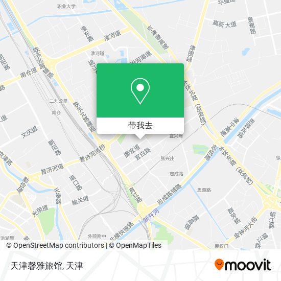 天津馨雅旅馆地图