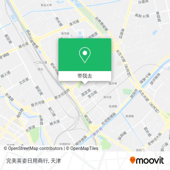 完美英姿日用商行地图