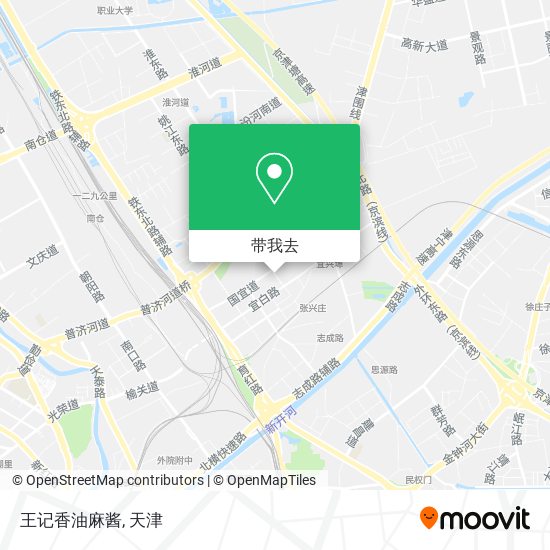 王记香油麻酱地图
