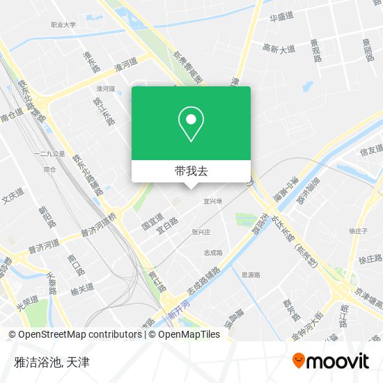 雅洁浴池地图