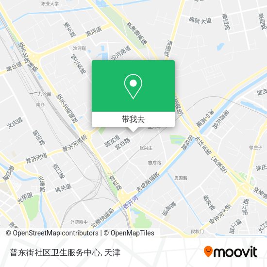 普东街社区卫生服务中心地图