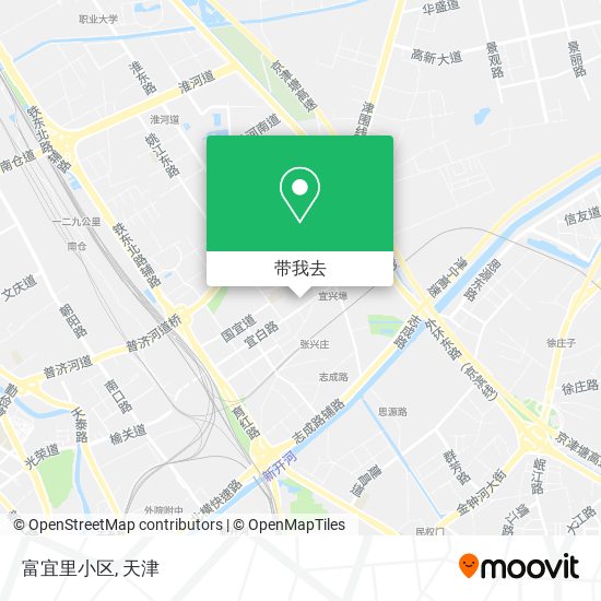 富宜里小区地图