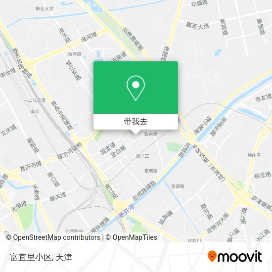 富宜里小区地图