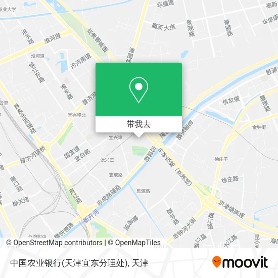 中国农业银行(天津宜东分理处)地图