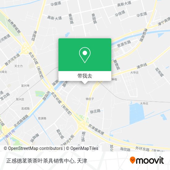 正感德茗茶茶叶茶具销售中心地图