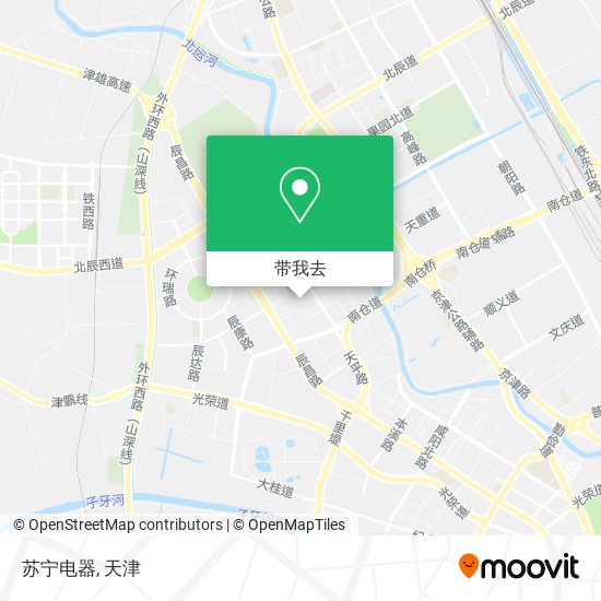 苏宁电器地图