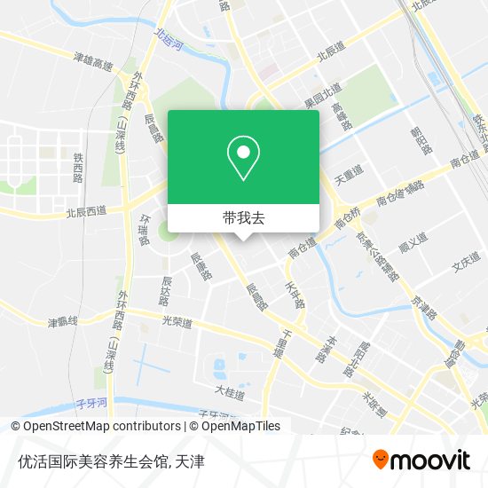 优活国际美容养生会馆地图